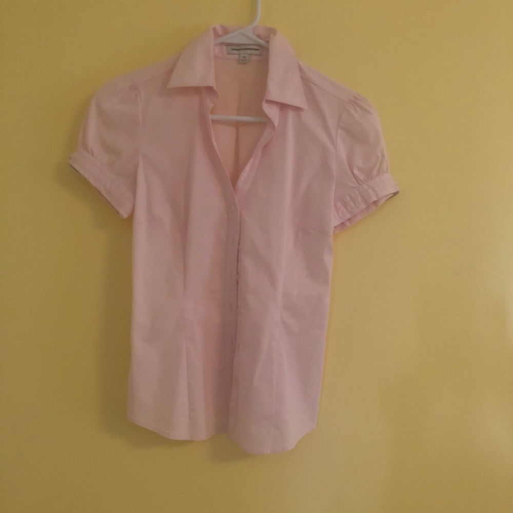 Express cotton button down